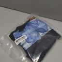 Coquette Blue Floral Boots Bow Cowboy Cowgirl T-Shirt (Small, Black)