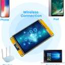 Hosyond 3.2'' ESP32 LCD Display Resistive Touchscreen with WiFi+BT, ST7789P3 Driver 240x320 TFT SPI Screen Module for Arduino
