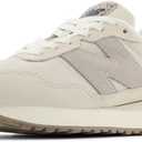 New Balance Women's 237 V1 Sneaker (5.5, White/Beige)