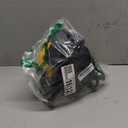 Buyplus Electric Space Heater - Outdoor Heater with Super Long Cord, Overheat Protection, Heaters Heat Up in 2 Seconds, 3 Modes, Small Fan Heater Tent Ceramic Space Heater for Patio, Amber