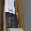 4ft Firewood Rack Outdoor with CoverHeavy Duty Wood Storage Rack with Waterproof Adjustable Cover for Fireplace, Patio, Deck, Indoor/Outdoor Log Holder for 1/4 Cord of Firewood, Black