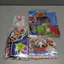 CJML 1 Zhong Mario Birthday Party Supplies, 24 Cupcake Cake Toppers 2 Packs