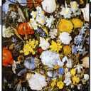 Compatible with iPhone 12 Phone Case, Bouquet of Viennese Irises Phone Case for Women, Aesthetic Art Shockproof Protective Cover (Bouquet of Flowers in a Clay Vase)