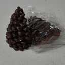 DHUJBFF Pinecone Shaped Resin Book Ends,Rustic Cabin Decor, Decorative Bookends for Home,Office,and Library,Set of 2