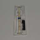 MioHHR Slim Metal Band Compatible with Apple Watch Band 42mm(Series 11 10) 41mm(Series 9 8 7) 40mm(Series 6 5 4 SE3/ 2/ 1) 38mm(Series 3 2 1), Stainless Steel iWatch Bands for Women, Silver/ Gold