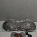 3in 1 Smooth Spine Triple Fusion Back Massager Electric Lumbar Support Pillow withHeat, Vibration & Adjustable Traction -Memory Foam Back Massager for Lower BackPain Relief