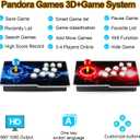 35000 Games in 1 Pandora Box Retro Arcade Game Console with Two Separate Host for PC & Projector & TV 3D 1-4 Players Category Favorite List Save/Search/Hide/Pause/Delete
