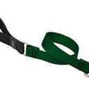 Traffic Leash by Lupine in 1" Wide Green 2-Foot Long with Padded Handle