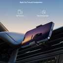 Lamicall Car Vent Phone Mount - Air Vent Clip Holder, Universal Stand Hands Free Cradle Compatible with Cell Phone 16 15 14 13 12 Mini 11 Pro Xs Max Xr X 8 7 6 6s Plus SE Smartphones Black