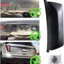 Lower Rear Bumper Trailer Tow Hitch Bar Cover Cap Trailer Tow Bracket Cover Trim for Ford Explorer 2011-2015 with Trailer Towing Packages