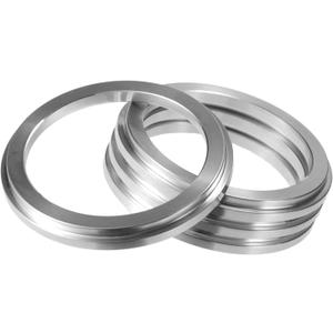 Motoforti 4pcs OD 82mm to ID 66.1mm Aluminum Alloy Car Hub Centric Rings Wheel Bore Center Spacer Long-Lasting