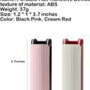 Set of 2 Reusable Lint Rollers  Portable Washable Pet Hair Remover,Reusable Lint Rollers are Easy to Carry,for Clothes and Office Use (White With Pink)