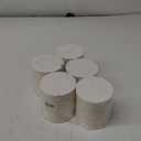 500 Pieces Cardboard Coasters, White 4 Inch Round Paper Coasters Bulk, Blank Coasters Cardboard Coasters for Wedding, Bar, Crafts
