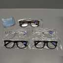 CCVOO Reading Glasses for Women/Men, Eyeglasses, Blue Light Readers for Women/Men, Computer Eye Glasses, Cheaters 3.0x