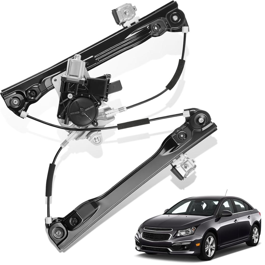 748-974 Front Driver Left Side Power Window Regulator with Motor Assembly Fit forChevrolet 2016 Cruze Limited, 2011-2015 Cruze