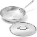 All-Clad D3® Stainless Steel 10" Fry Pan with Lid