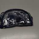 Paxiland Clear Backpack Stadium Approved 12126 with Reinforced and Wider Shoulder Straps, Small Clear Bag for Schools, Concerts, Work, Festivals and Sporting Events - Navy