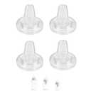 Sippy Cup Nipples for Philips Avent Anti-Colic Baby Bottles,Food Grade Silicone Sippy Spout,Variable Flow Soft Nipple,6m+ Months,Set of 4