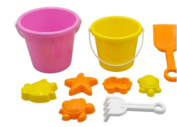 Sand Toy Bucket Pink