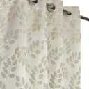 Smart Curtains Easy Hang Curtain Hidden Back Hooks Panel 40inX84in