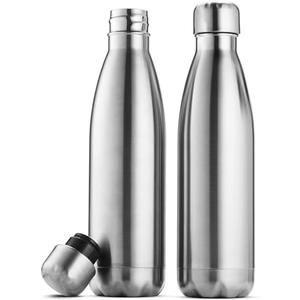 YEBTS LIFE 2Pcs Triple-Insulated Stainless-Steel Water Bottles, 12 Oz Reusable Vacuum Thermal Flask, Leak Proof Metal Water Bottles for Gym, Sports and Work, Picnic & Camping