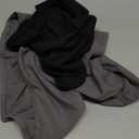 Trendy Queen Womens 3 Pack Summer Tube Tops Crop Going Out Strapless Basic Backless Bandeau Bustier Beach Outfits 2025 (White, Black, Grey), Size: S