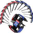 WORKPRO 14-Piece T-Handle Allen Wrench Set, Metric & SAE T Handle Hex Key, Long Hex Key Wrench Sets with Storage Rack for DIY, Auto Bike Repair Tool, Basic Home Repair and Mechanics Maintenance