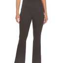 EGOCKAL Women's Flare Leggings Bootcut Yoga Pants High Waisted Bell Bottom Workout Dress Pants with Pockets Black (Black, M)