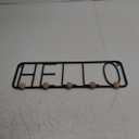 Hello Metal Rack With 5 Hooks Large Shelf