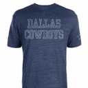 Dallas Cowboys Coaches Fader Design T-shirt, XXL, Navy