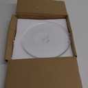 12" Microwave Replacement Turntables, Microwave Glass Plate Compatible with Replacement Part of W11367904/ W10337247/ AP6892124/ W11335034/ WPW10337247 etc  Dishwasher Safe