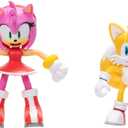 Sonic the Hedgehog Sonic 4" Action Figure 2 Pack - Modern Tails & Modern Amy