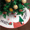Mr. Pen Christmas Tree Skirt, 36 Inches, Xmas Tree Skirt