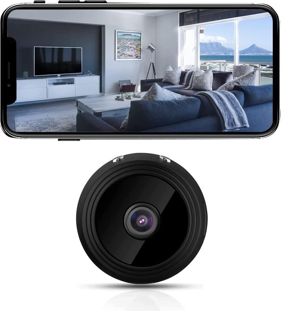 DazcnvGlide 1080P HD Small Camera with Motion Detection and Night Vision
