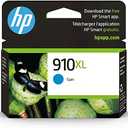 HP 910XL Cyan High-yield Ink Cartridge | Works with HP OfficeJet 8010, 8020 Series, HP OfficeJet Pro 8020, 8030 Series | Eligible for Instant Ink | 3YL62AN