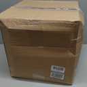 Trlyc Spandex Folding Chair Covers 100 Pcs Universal Fitted Stretchy Dining Chair Slipcovers for Wedding Party Banquet Flat-Front Chair Cover (Black)