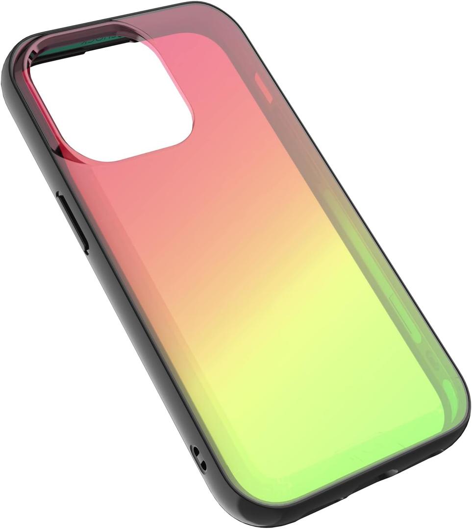 Mous Case Compatible with iPhone 15 Pro Clear - Clarity - Iridescent - Protective iPhone 15 Pro Case - Scratch Resistant Crystal Clear & Slim Design - Shockproof Phone Cover