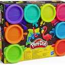 Play Doh 8 Pack Bundle: of Neon Compound