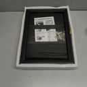 Verani Baseball Card Display Case - Sports Card Display Frame - Holds Sport Cards with UV Protection Clear View Lockable Wall Cabinet for Football Basketball Hockey Trading Card Black, Small-Vertical-Black
