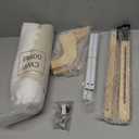 Zakkart SnugCloud Cat Window Perch with 4-Sided Bolster - Orthopedic Cat Hammock for Window Sill - Solid Hardwood & Metal Frame - Window Seat for Pets (Natural Color Wood w/White Bed, Medium) (Medium (22"x15"))