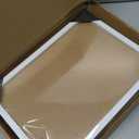 10x14 Picture Frame Set of 3 - Made of Real Glass and White Wooden Frame, 30 x40 Diamond Frame for Wall or Tabletop Display