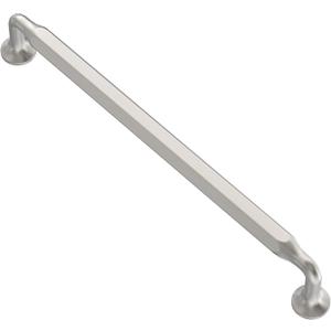 Alzassbg 10 Pack Brushed Satin Nickel Cabinet Handles, 7-1/2 Inch(192mm) Hole Centers Arch Cabinet Pulls Kitchen Hardware for Cabinets and Drawers AL3109SN