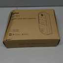 Veise VE017G-H Wi-Fi Smart Fingerprint Front Door Lock Set, Remote App Control, Keyless Entry Deadbolt with Handle, Backlit Keypad, IP55 Weatherproof, Auto Lock, Easy to Install, Matte Black