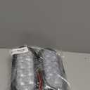 2x 6 Oval Clear LED Trailer Tail Lights 10LED Waterproof Turn Signals Trailer Lights w/Grommet Plug for Truck RV Boat Bus Lorry Camper Van Caravan