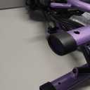 PLANET WALK Super Lightweight Rollator Walker for Seniors, Foldable Rolling Walker with Seat and 8" Rubber Wheels for All Terrain, Unique Design Aluminium Frame Sturdy Walkers for Traveling - Purple