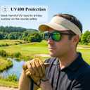 Golf Sunglasses for Men Women, Polarized Sunglasses Golf Accessories | with UV Protection, Stylish Glasses with Carrying Case Gifts for Golfers on Fathers Day Birthday Christmas Valentines Day