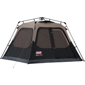 Coleman 8 Person Instant Camping Tent with 1-Minute Setup, Large Family Tent with Pre-Attached Poles, Air Vent, & Carry Bag, Sets Up in About 60 Seconds, Contains PFAS, 8 Person