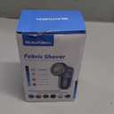 BEAUTURAL Fabric Shaver and Lint Remover, Sweater Defuzzer with 2-Speeds, 2 Replaceable Stainless Steel Blades, Battery Operated, Remove Clothes Fuzz, Lint Balls, Pills, Bobbles Gray