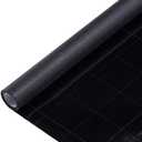 VELIMAX Static Cling Total Blackout Window Film Privacy Room Darkening Window Tint Black Window Cover 100% Light Blocking No Glue (29.5 x 78.7 inches)