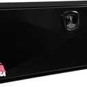 Buyers Products 1752810 Black Steel Pro Series Steel Underbody Truck Box, Toolbox for Utility Heavy Duty Work Vehicles 48x18x18 Inch, Toolbox for Utility Heavy Duty Work Vehicles